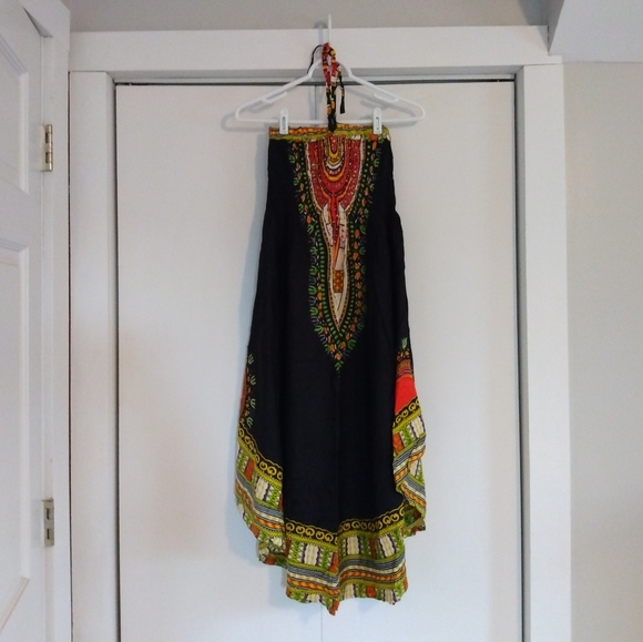 Costa Rican Halter Top Dress - Picture 1 of 3